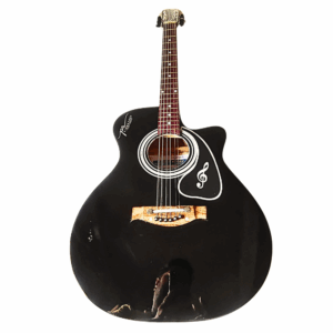 PS Signature Black Glossy Acoustic Guitar