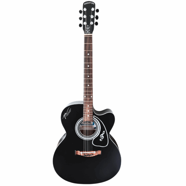 PS Signature Black Matte Acoustic Guitar - Image 7