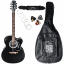 PS Signature Black Matte Acoustic Guitar New Model