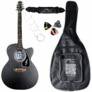 PS Signature Black Matte Acoustic Guitar