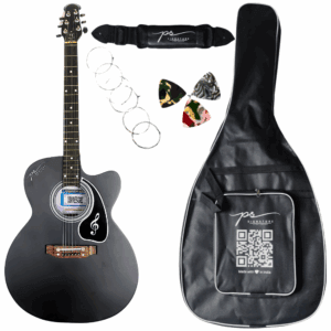 PS Signature Black Matte Acoustic Guitar