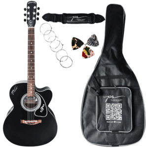 PS Signature Black Matte Acoustic Guitar New Model