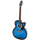 PS Signature Blue Matte Acoustic Guitar