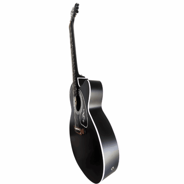 PS Signature Black Matte Acoustic Guitar - Image 7