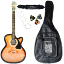 PS Signature 41 Inch Natural Acoustic Guitar New Model Double Tonewood