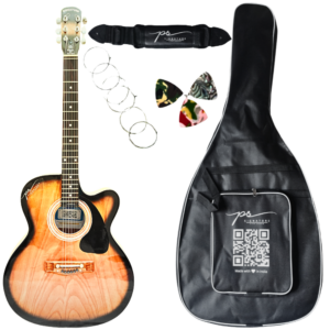 PS Signature 41 Inch Natural Acoustic Guitar New Model Double Tonewood