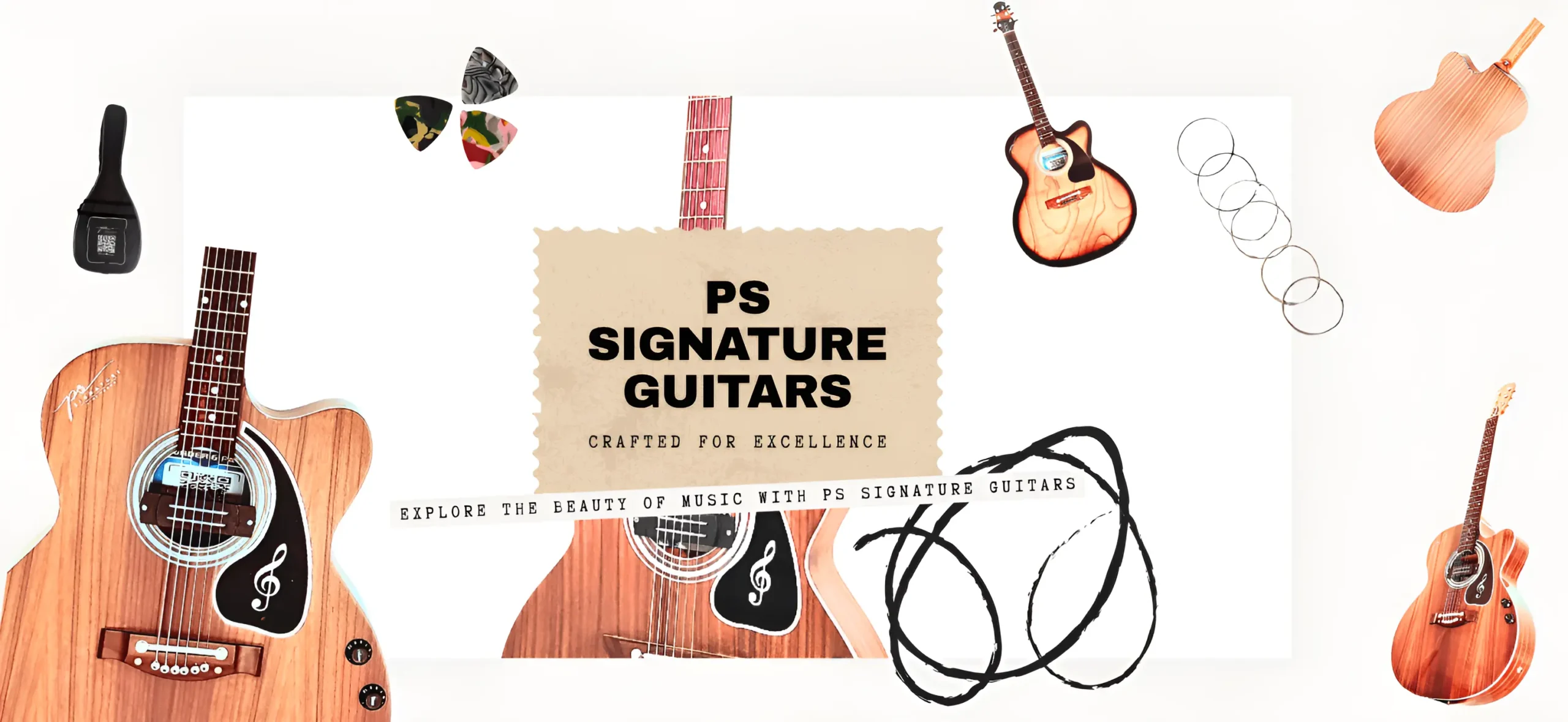 PS Signature premium acoustic guitars collection